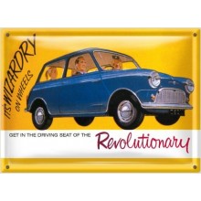 Postal Metalica Coche Revolutionary