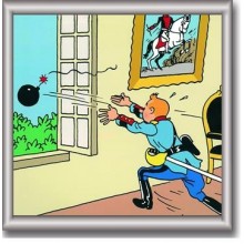 Cuadro de Tintin