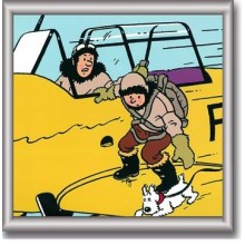 Cuadro de Tintin