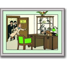 Cuadro de Tintin