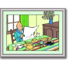 Cuadro de Tintin