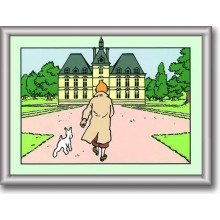 Cuadro de Tintin