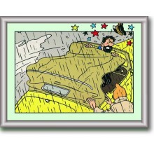 Cuadro de Tintin