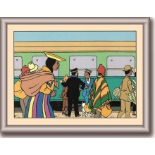 Cuadro de Tintin