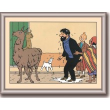 Cuadro de Tintin