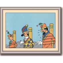Cuadro de Tintin