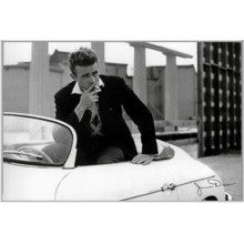 James Dean en coche