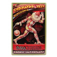 Placa 3D Carnaval de Barcelona 1933