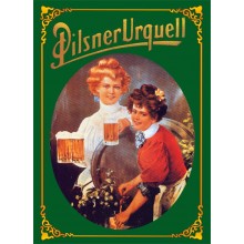 Postal Metalica Cerveza Pilsner Urquell