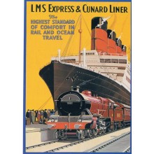 Postal Metalica LMS Express & Cunner Liner