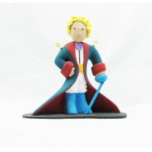 Figura Principito con capa y espada