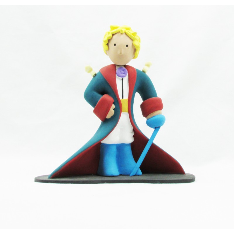 Figura Principito con capa y espada