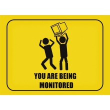 Postal Metalica You are being monitorized 