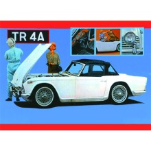 Postal Metalica Triumph TR 4A