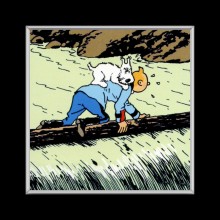 Cuadro de Tintin