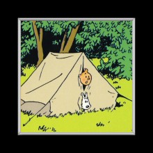 Cuadro de Tintin