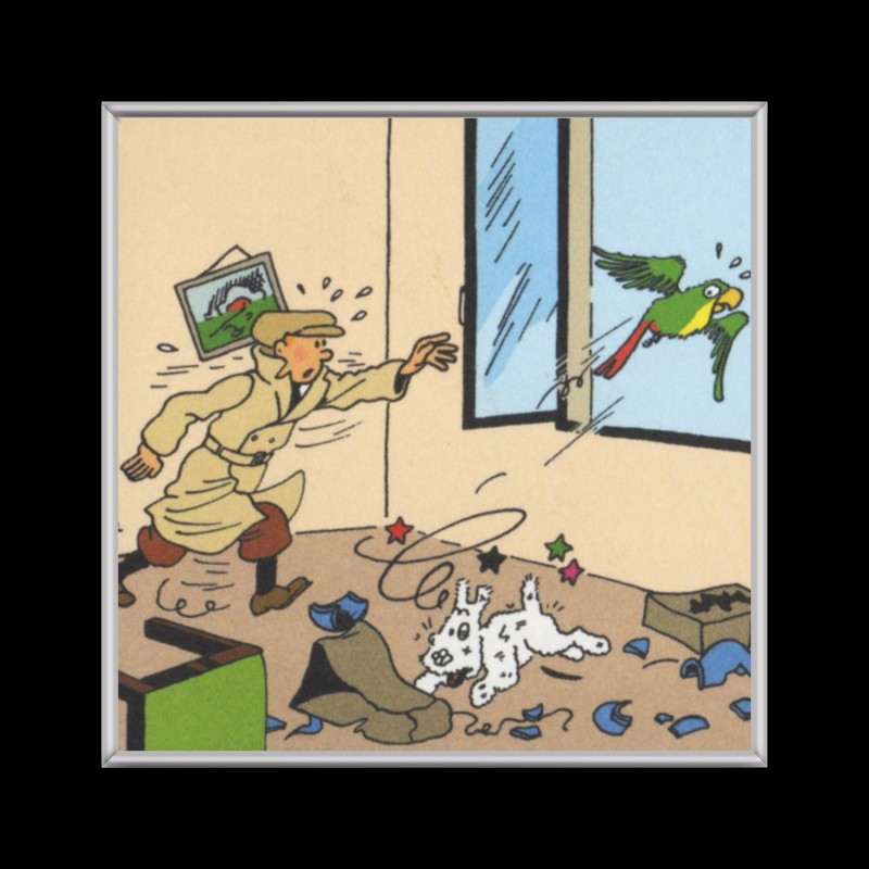 Cuadro de Tintin
