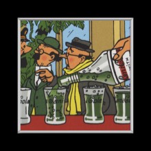 Cuadro de Tintin