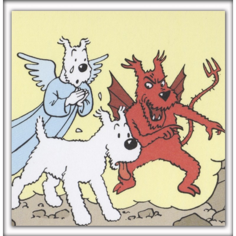 Cuadro de Tintin