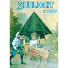 Postal Metalica Jabon Sunlight Soap