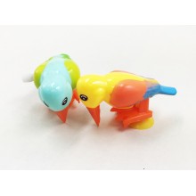 Pajaros carpinteros (Plástico a cuerda)