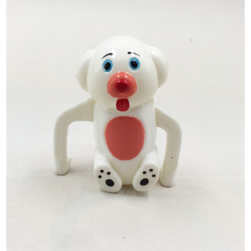 Mono blanco (Plástico a cuerda)