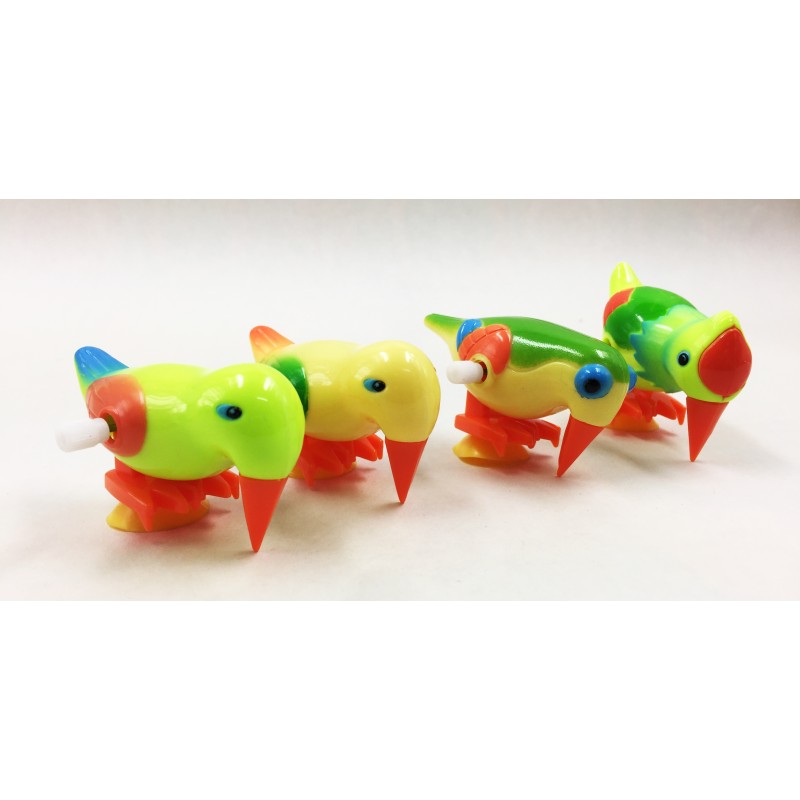 Pajaros carpinteros (Plástico a cuerda)