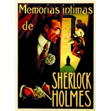 Postal Metalica Sherlock Holmes