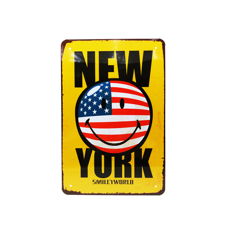 Placa New York 