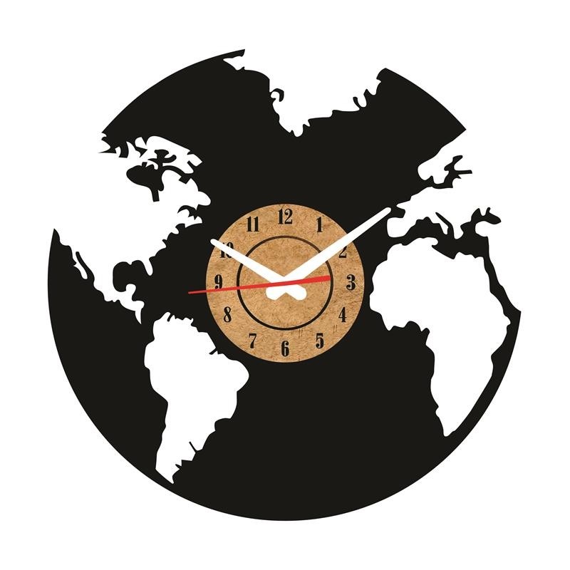 Reloj Mapa mundi 
