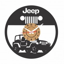Reloj vinilo Jeep 