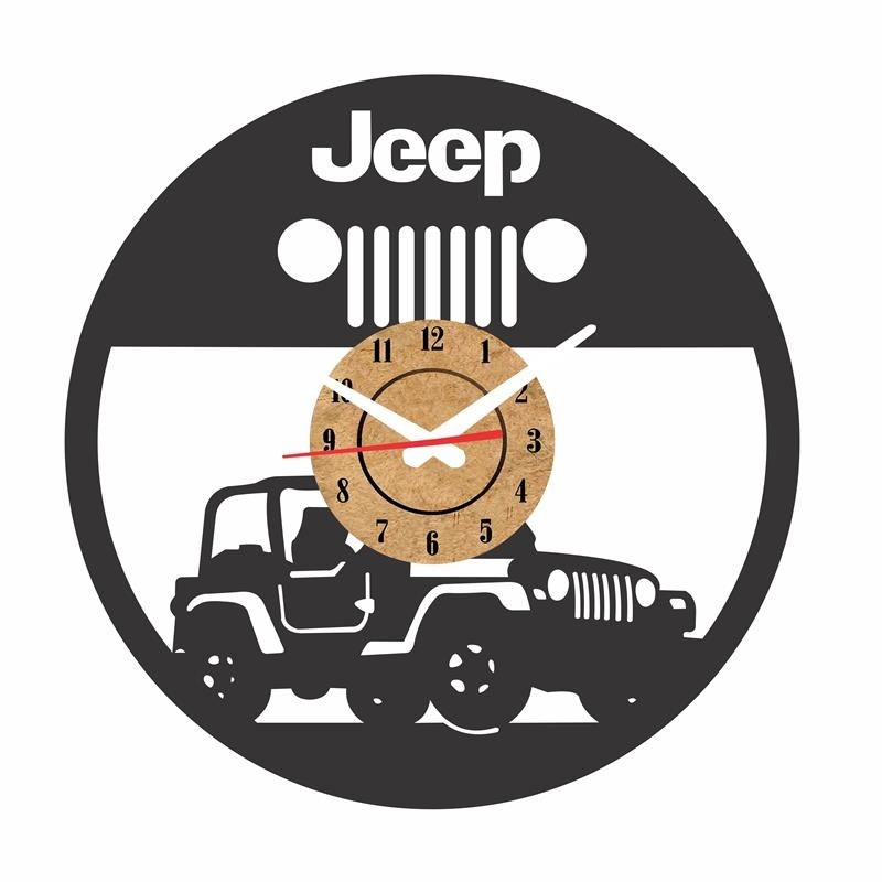 Reloj vinilo Jeep 
