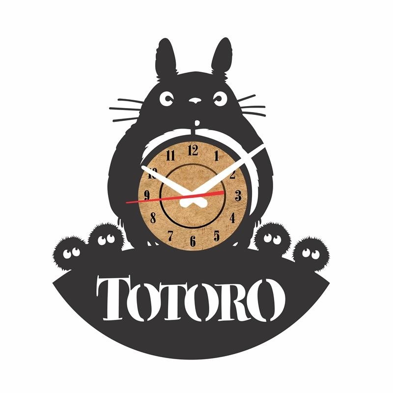 Reloj vinilo Totoro