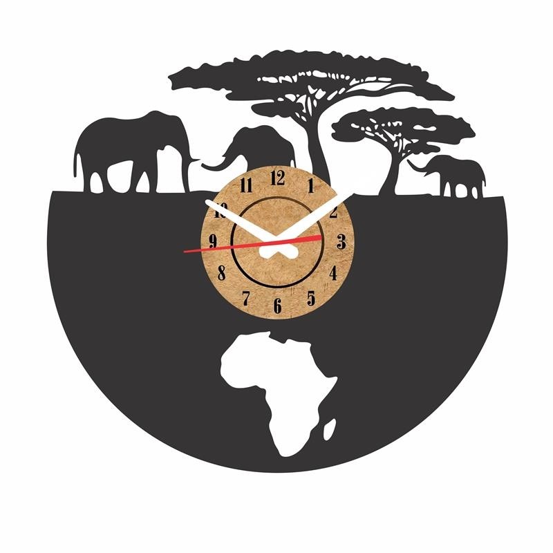 Reloj vinilo Africa