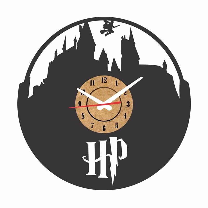 Reloj vinilo Harry Potter