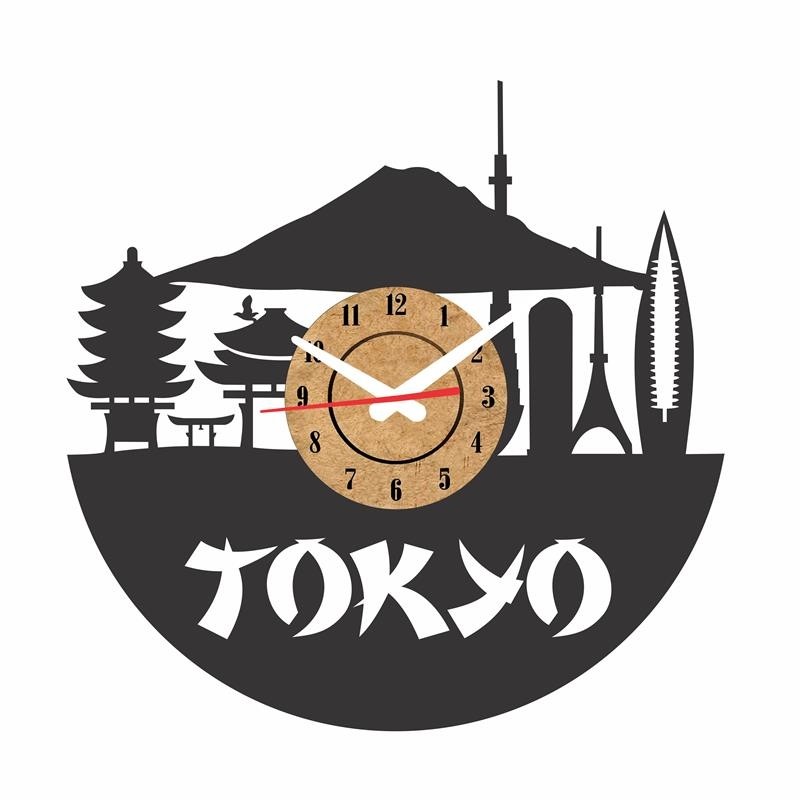Reloj vinilo Tokyo