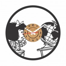 Reloj vinilo Mafalda 