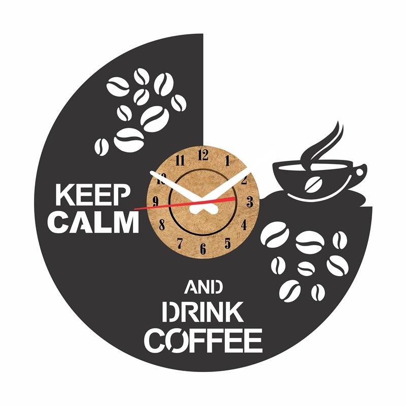 Reloj vinilo Cafe