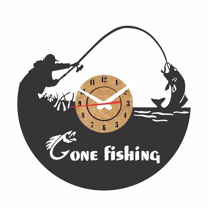 Reloj vinilo Pesca
