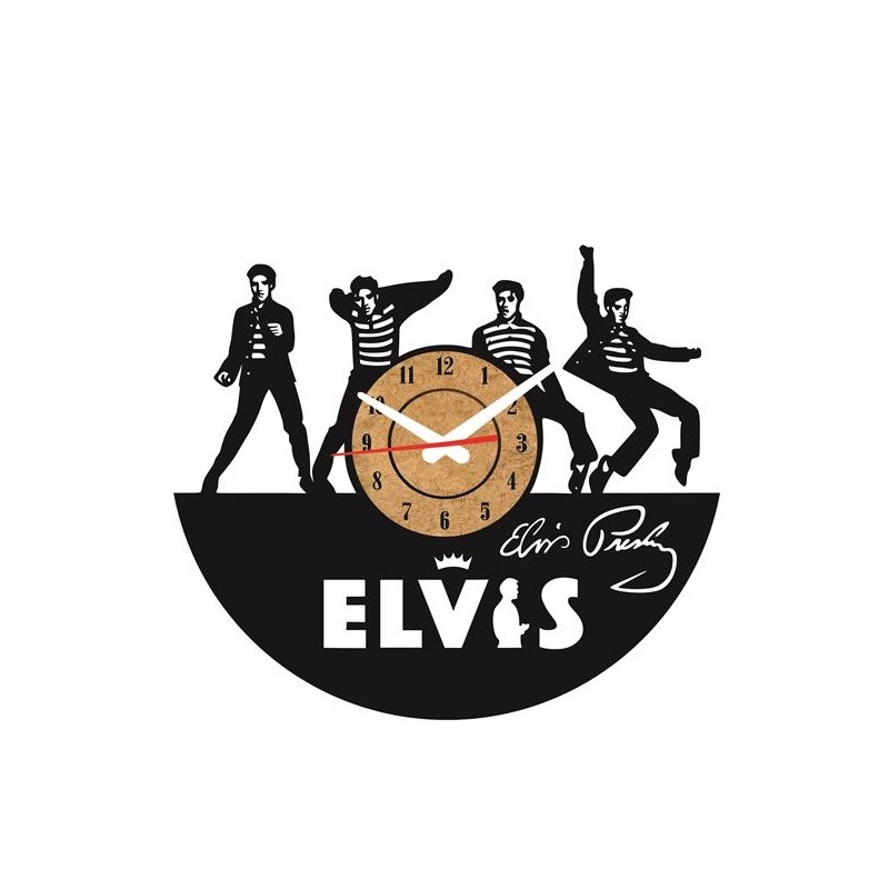 Reloj vinilo Elvis Presley