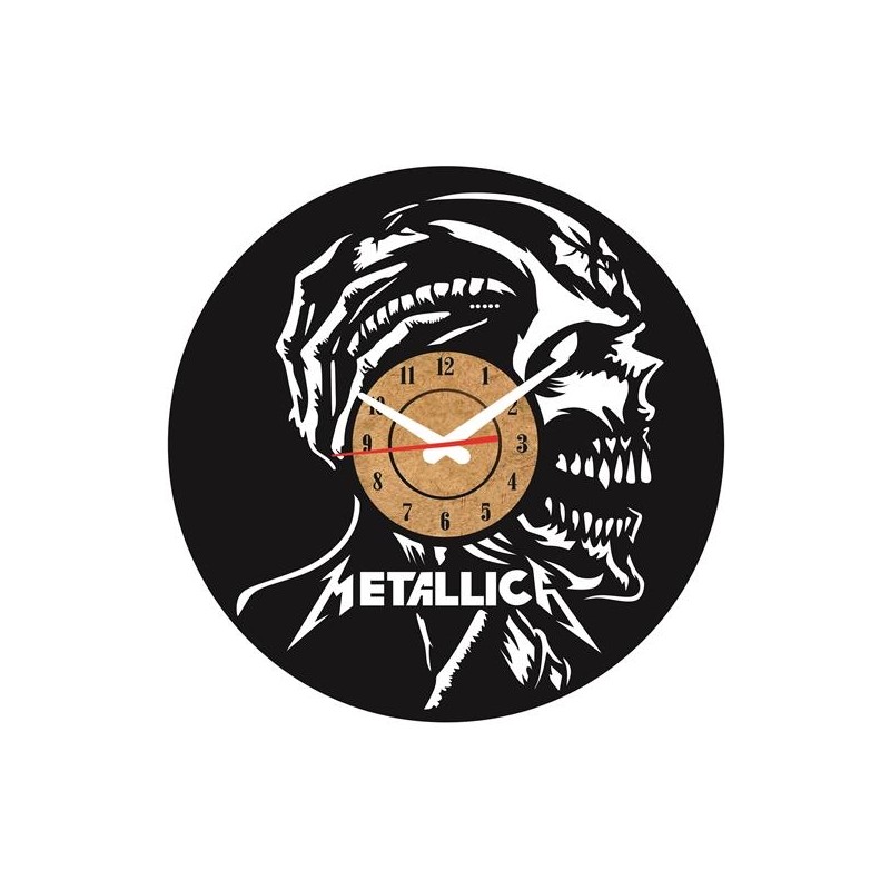 Reloj vinilo Metallica