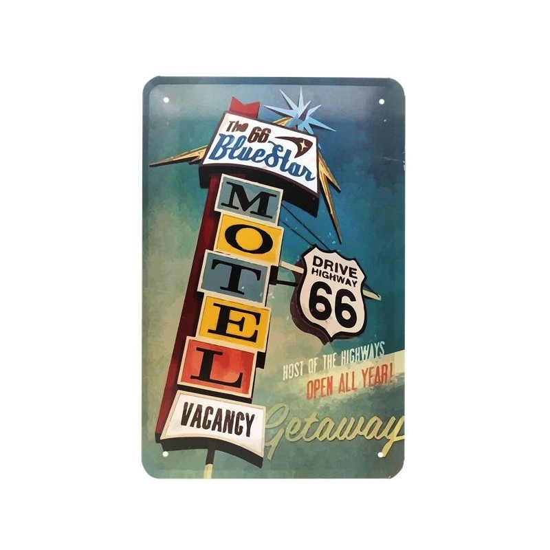 Placa Route 66 Motel 