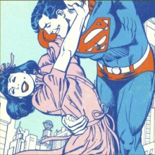 Superman salvado un ciudadano