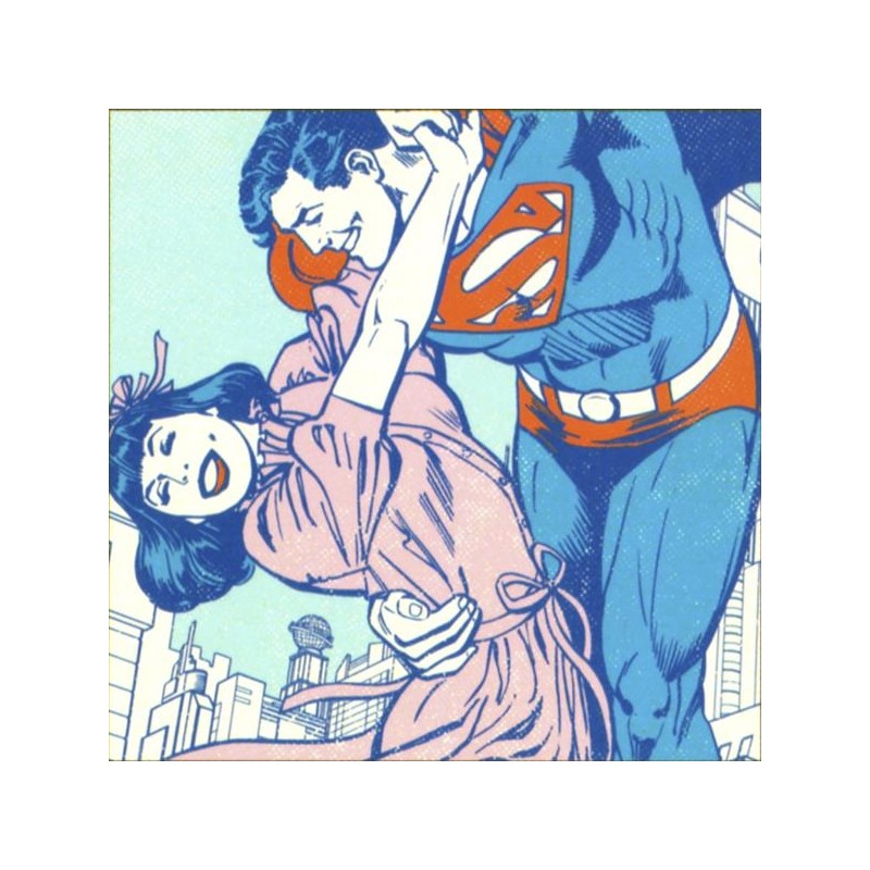 Superman salvado un ciudadano