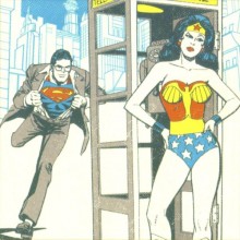 Superman y Wonder woman 