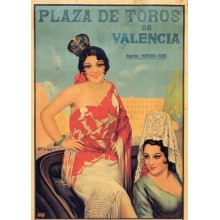 Postal Metalica Valencia Plaza de Toros