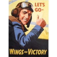 Postal Metalica Wings of victory