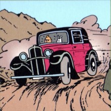Cuadro de Tintin