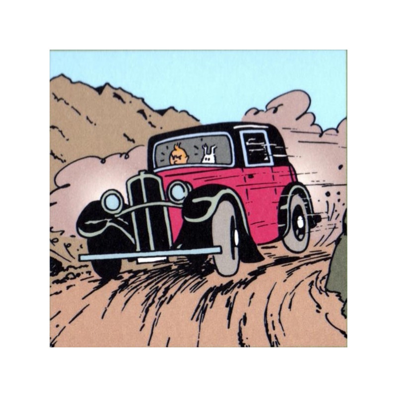 Cuadro de Tintin