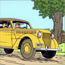 Cuadro de Tintin